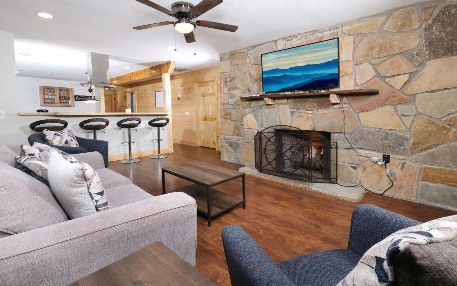 Big Oak Hideaway Villa แกตลิงเบิร์ก ภายนอก รูปภาพ